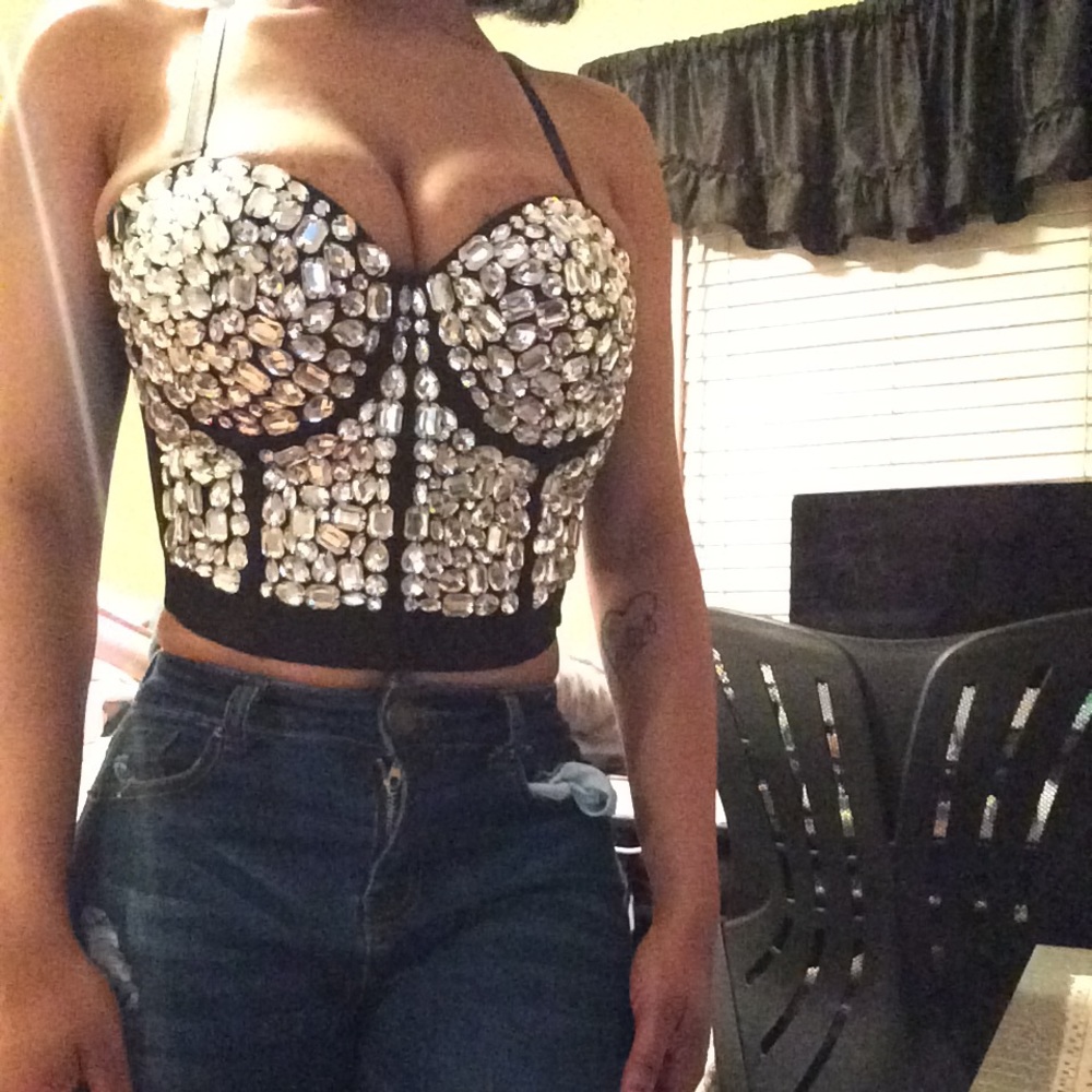 Jeweled Bustier